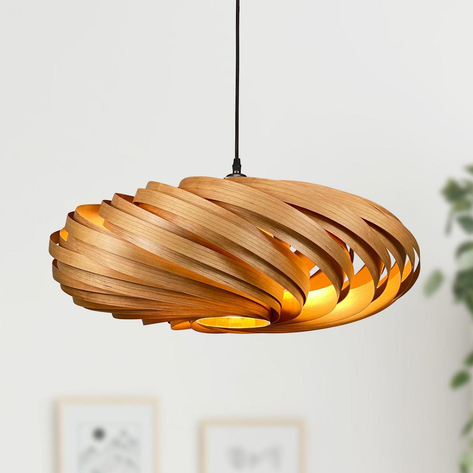 Veneria Pendant lamp Ø60 cm Cherry tree Gofurnit