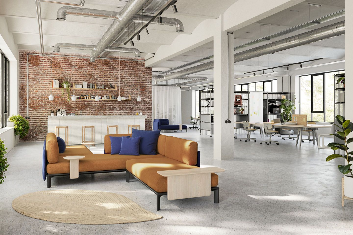 Anagram platform connector 2 pieces Vitra  