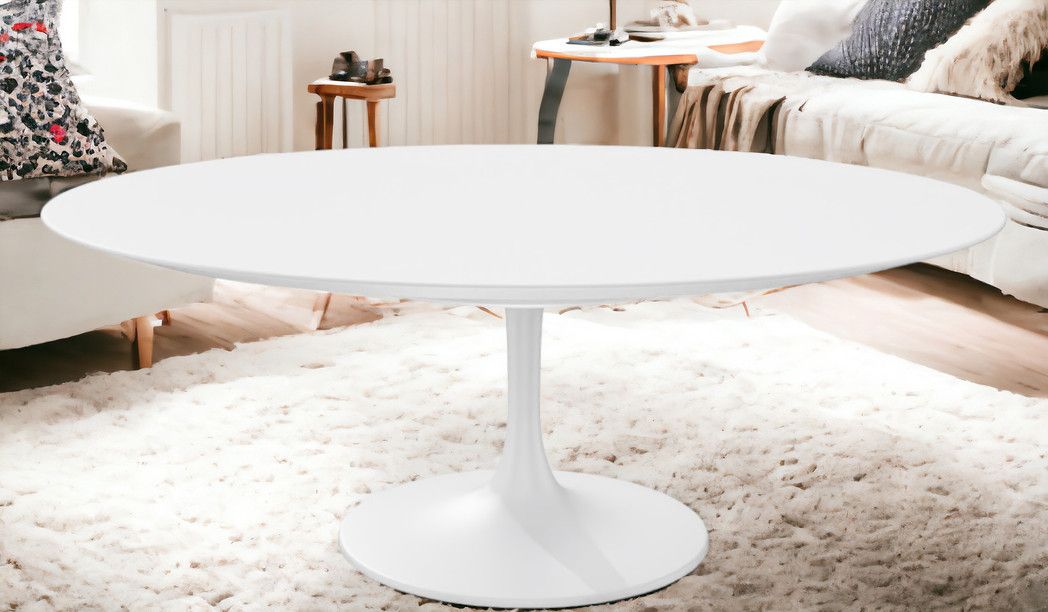 Saarinen oval coffee table H 39 cm Knoll International  