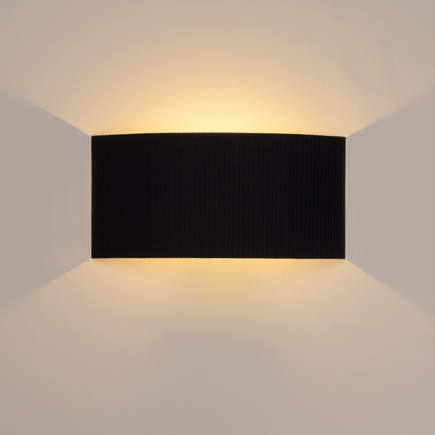 Comodín rectangular wall lamp Black ribbon Santa & Cole