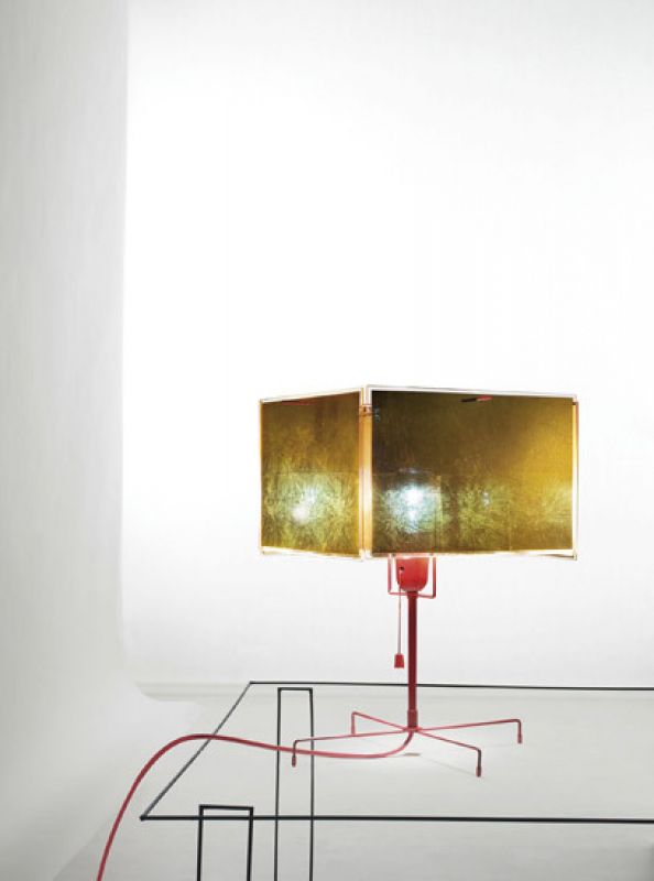 24 Karat Blau T table lamp Ingo Maurer