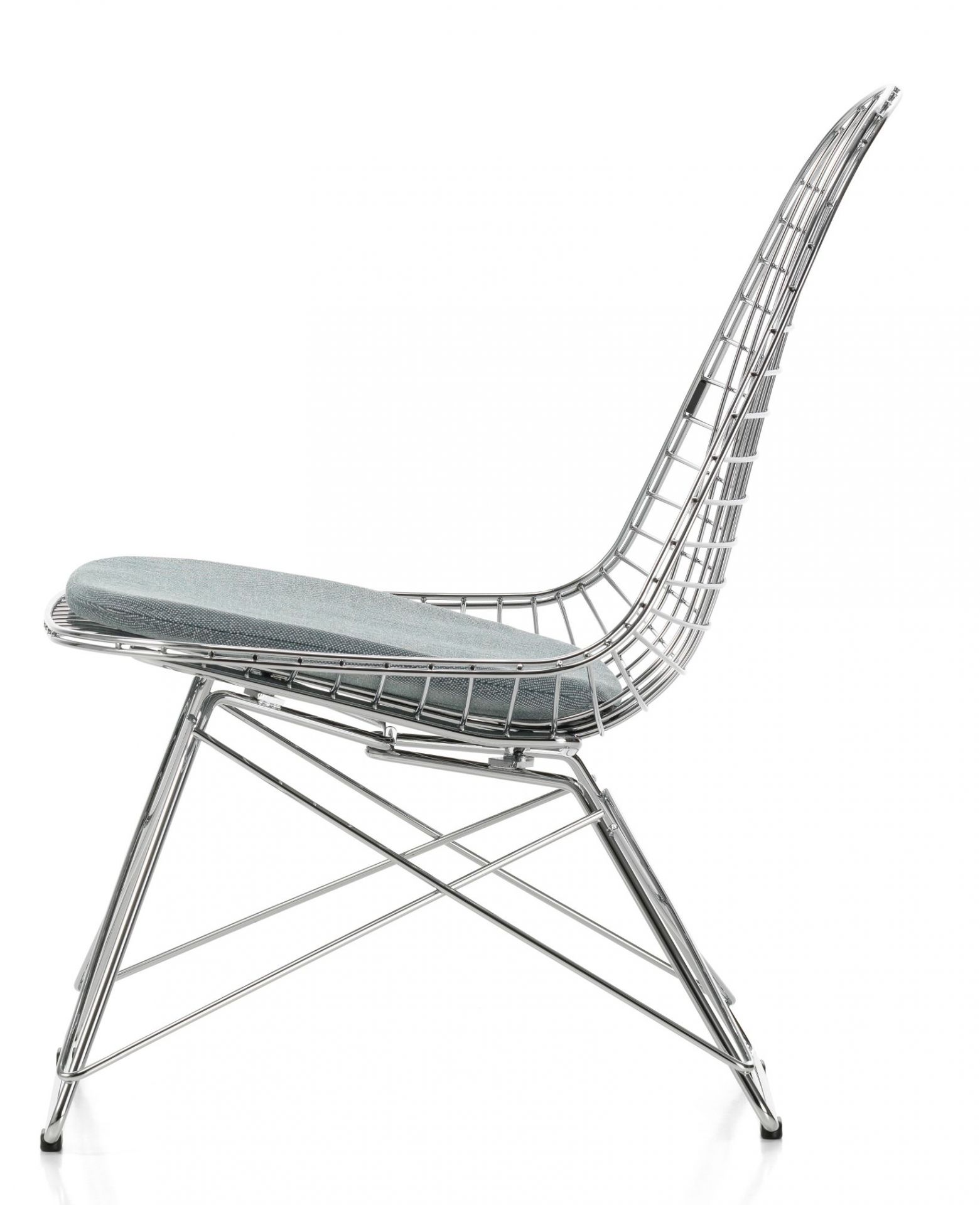 LKR-5 Wire Chair Chair with Seat Cushion Vitra