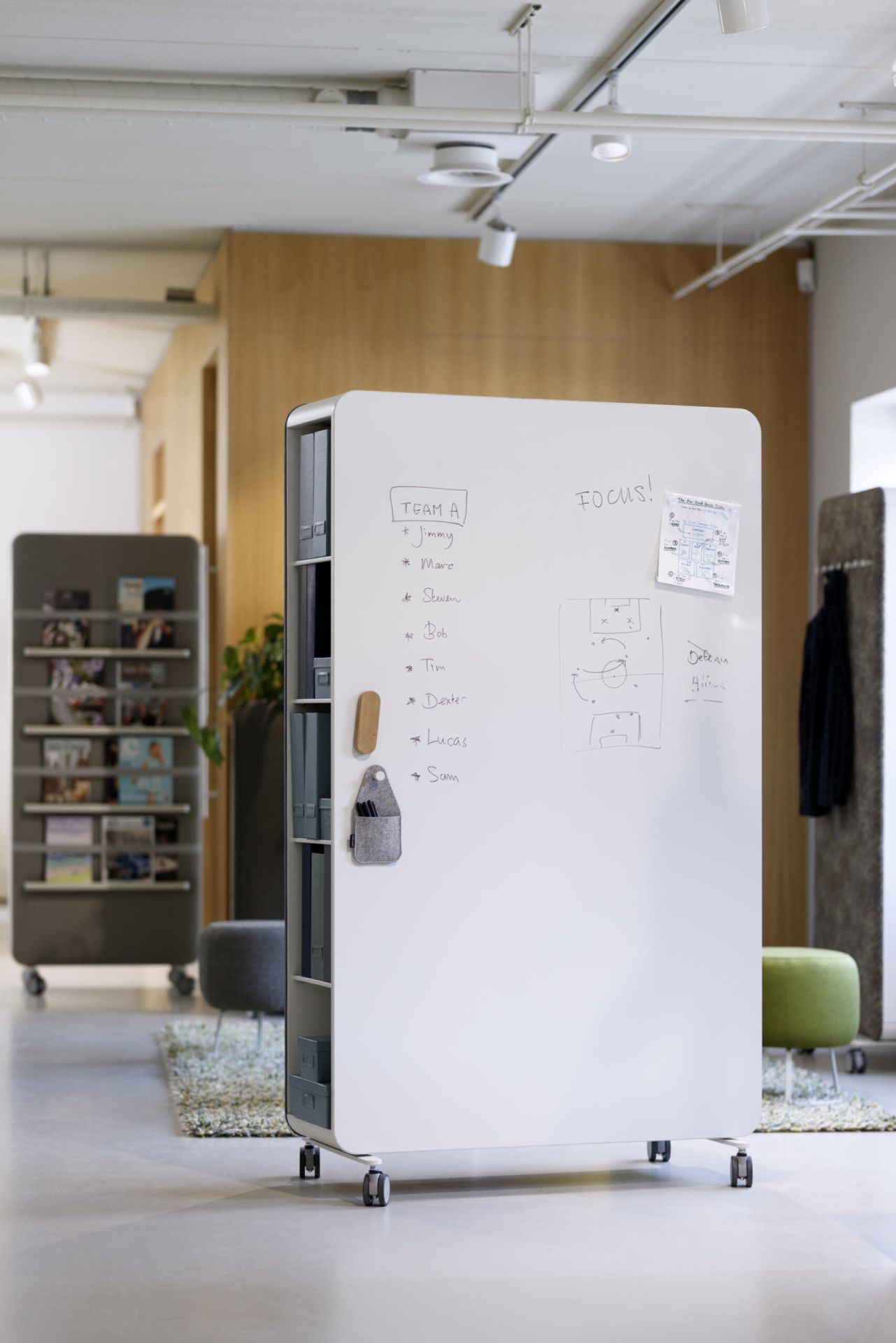 Pillow Space acoustic / room divider Cascando