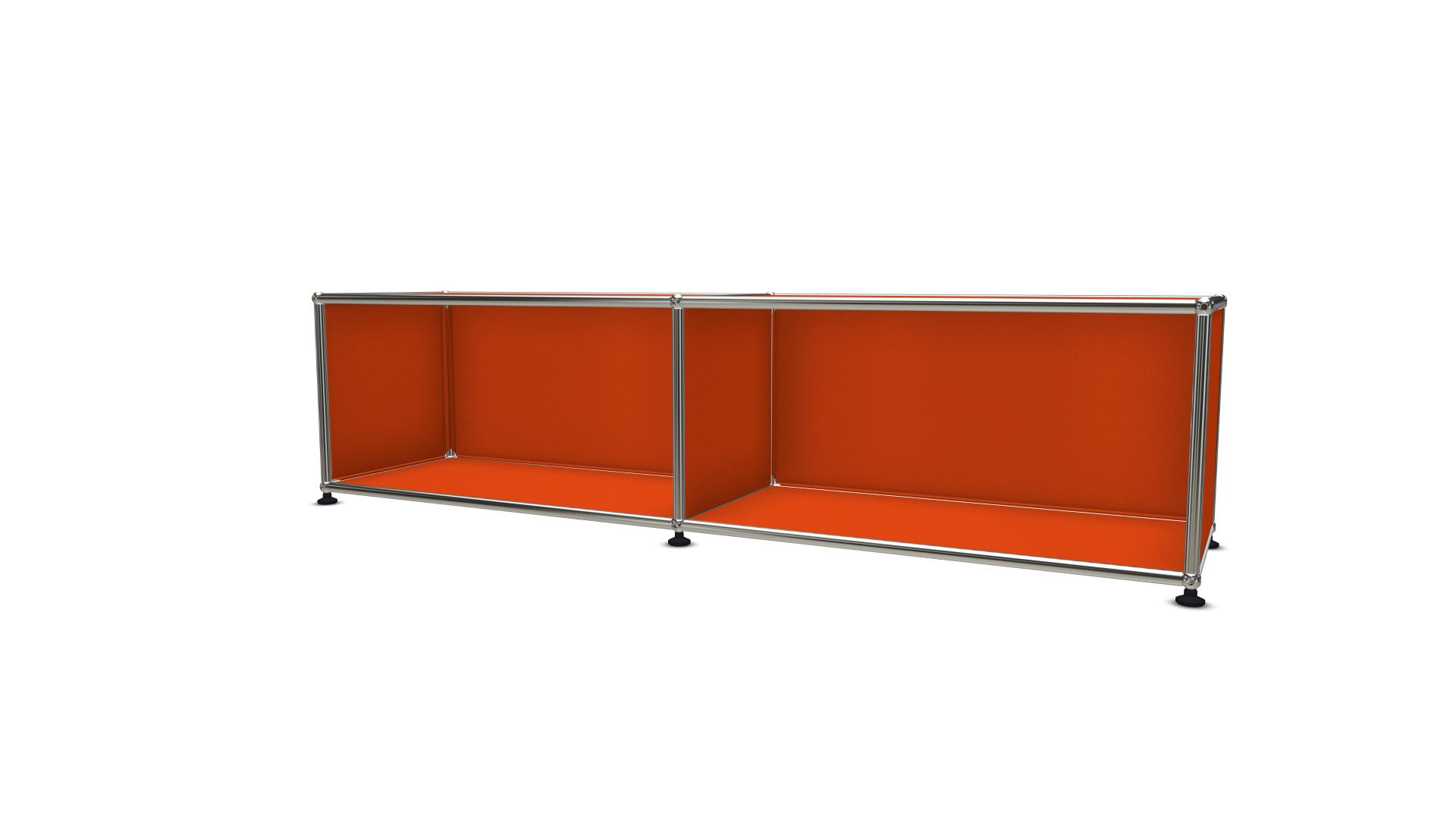 USM Haller Lowboard offen orange