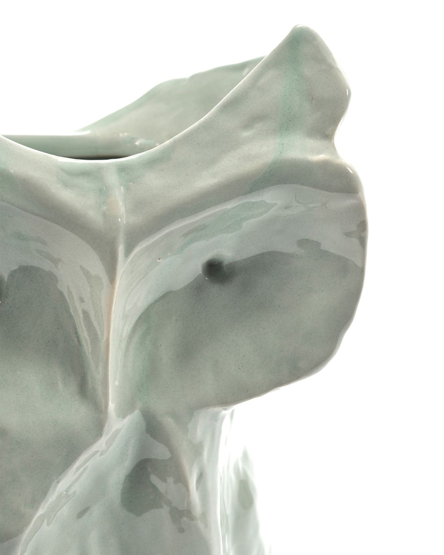 Owl Vase S Serax Light blue