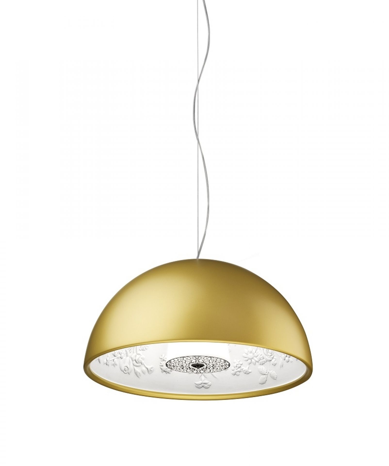 Skygarden Small Pendant light Flos Gold
