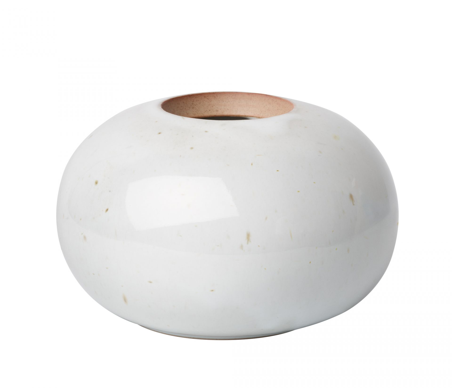 Eathenware Vase round Fritz Hansen SINGLE PIECES
