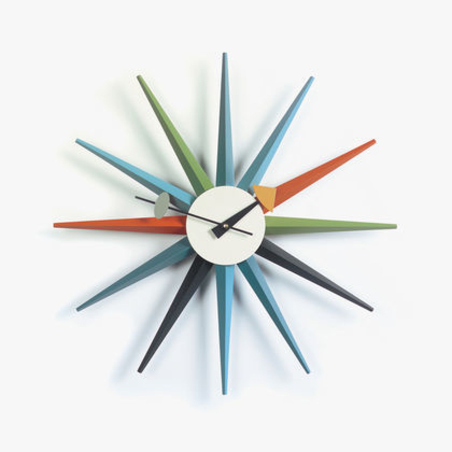 Sunburst Clock multi wall clock Vitra