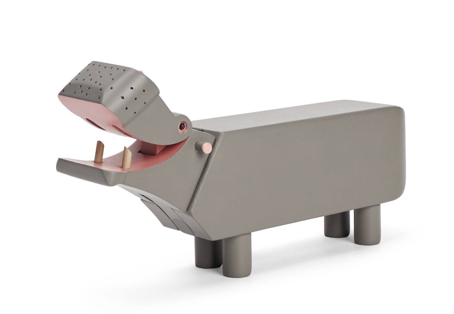 Hippopotamus H9 cm grey Kay Bojesen