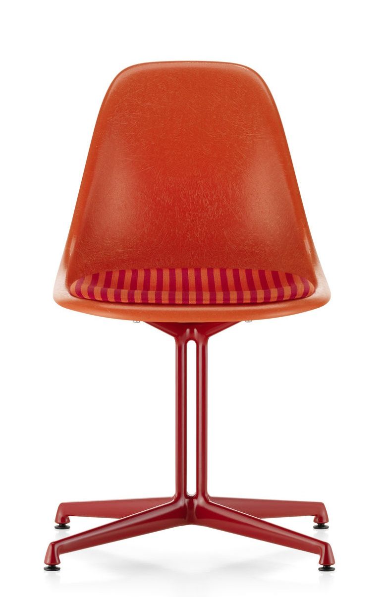 Eames Fibreglass Side Chair La Fonda Red Orange Vitra LIMITED EDITION 