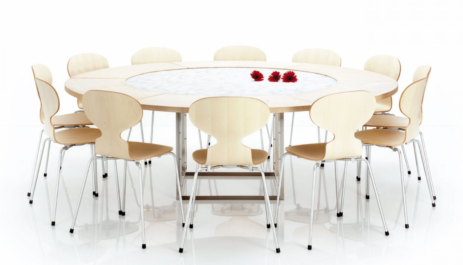 PK54 / PK 54 Dining Table 140 cm Fritz Hansen 