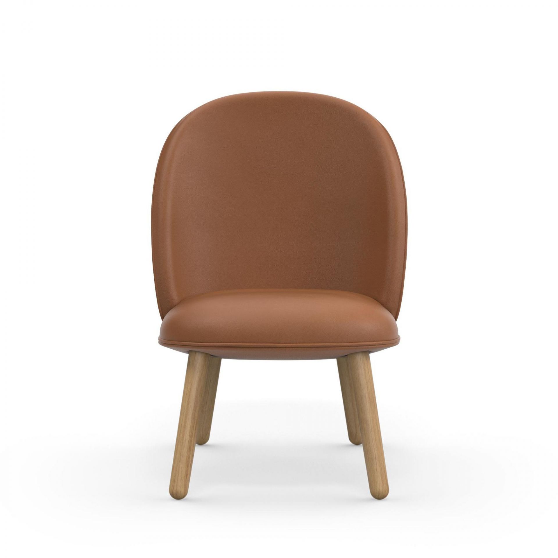 Ace Lounge Chair oak Normann Copenhagen Ultraleather