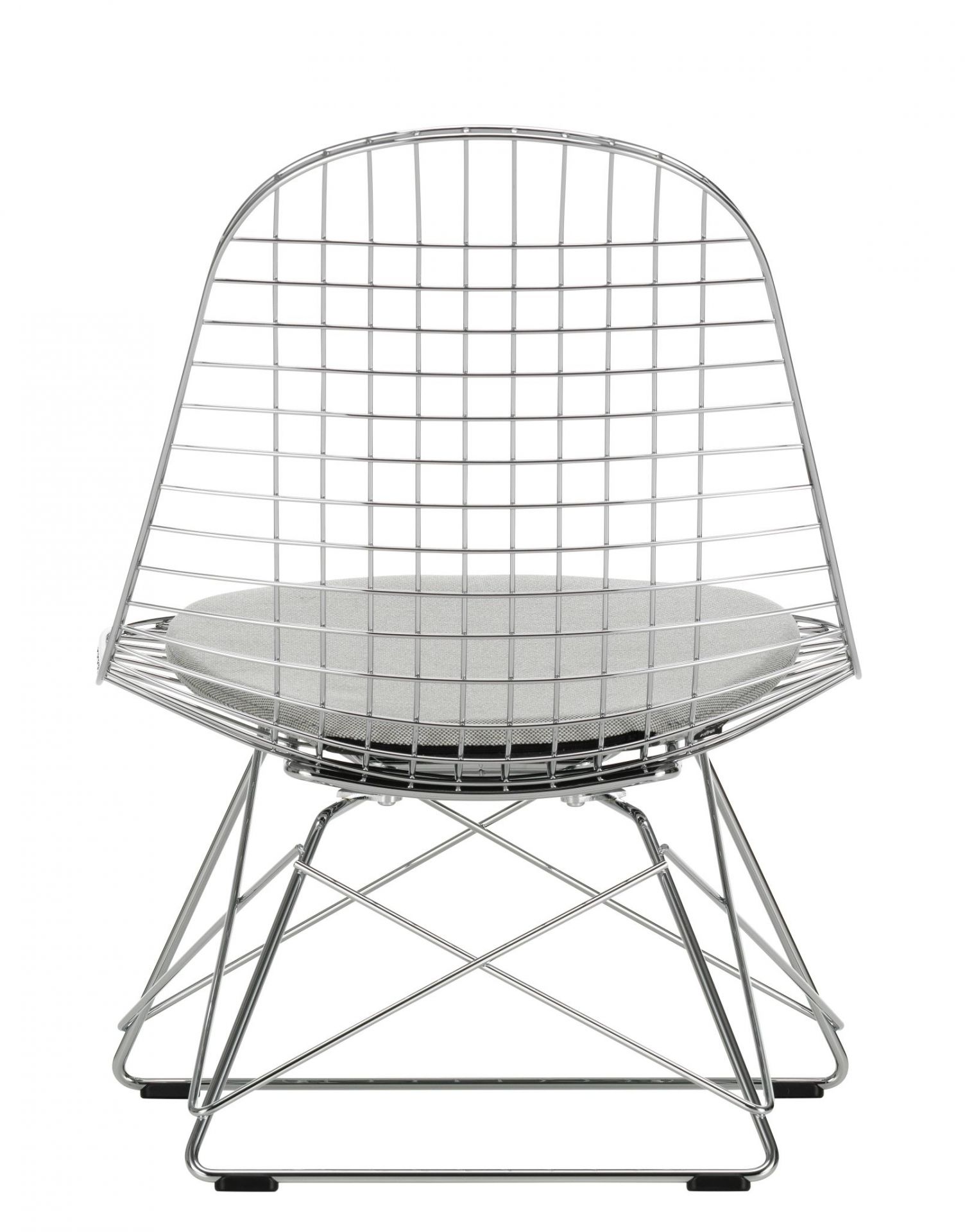 LKR-5 Wire Chair Chair with Seat Cushion Vitra