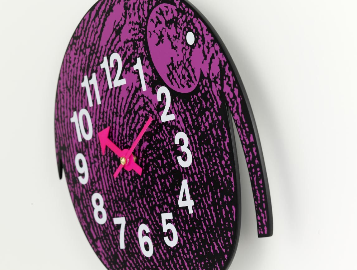 Elihu the Elephant Zoo Timers Wall Clock Vitra