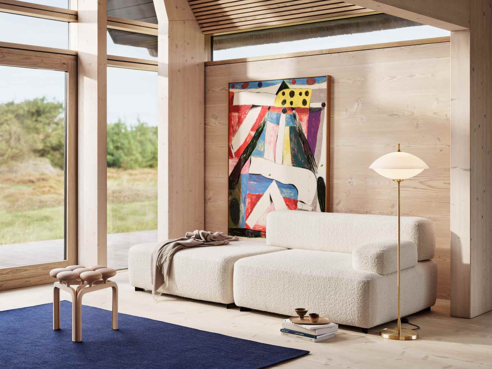 Utzon Stool Fritz Hansen