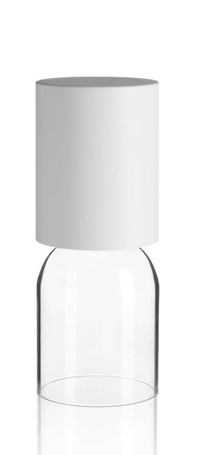 A02R1 NUI Mini Outdoor Portable lamp Rechargeable lamp / Table lamp White Luceplan SINGLE PIECE