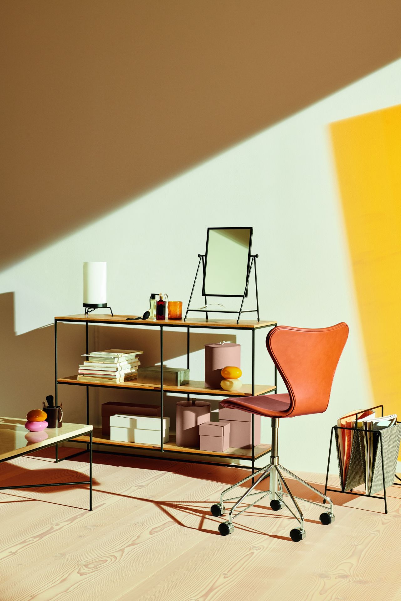 Siebener Swivel chair 3117 Fritz Hansen