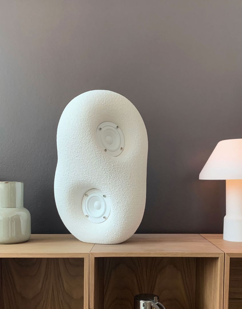 Acoustic sculpture Loudspeaker Transparent