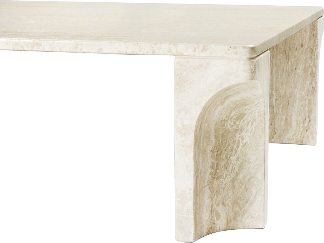 Doric Rectangular Coffee Table Gubi