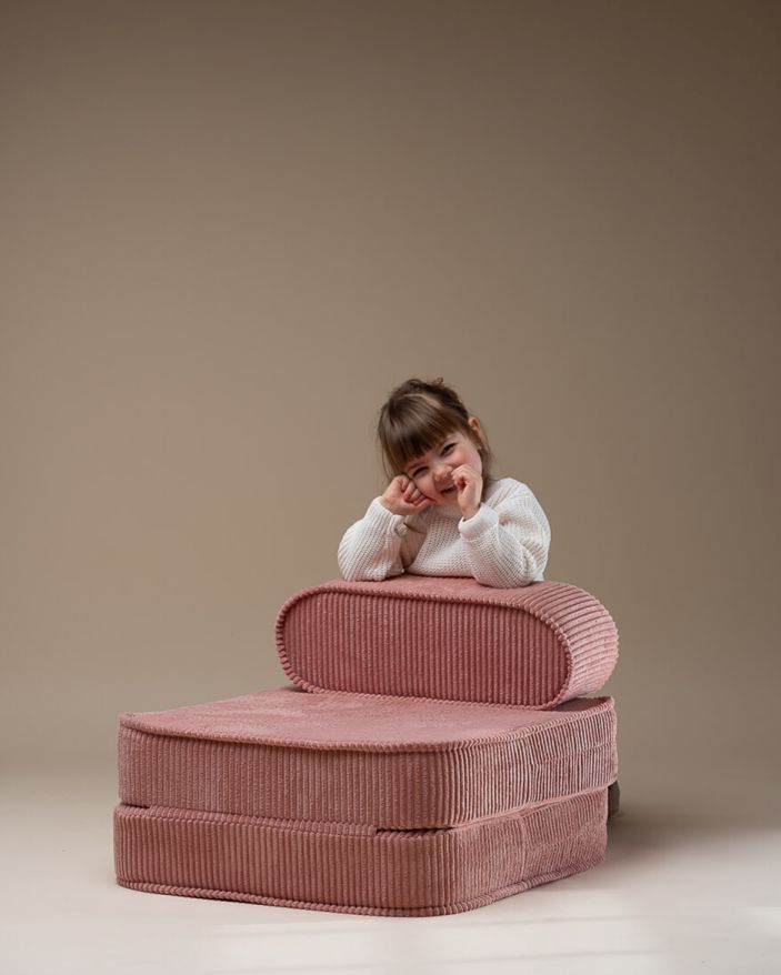 Children's folding chair Wigiwama Pink Mousse