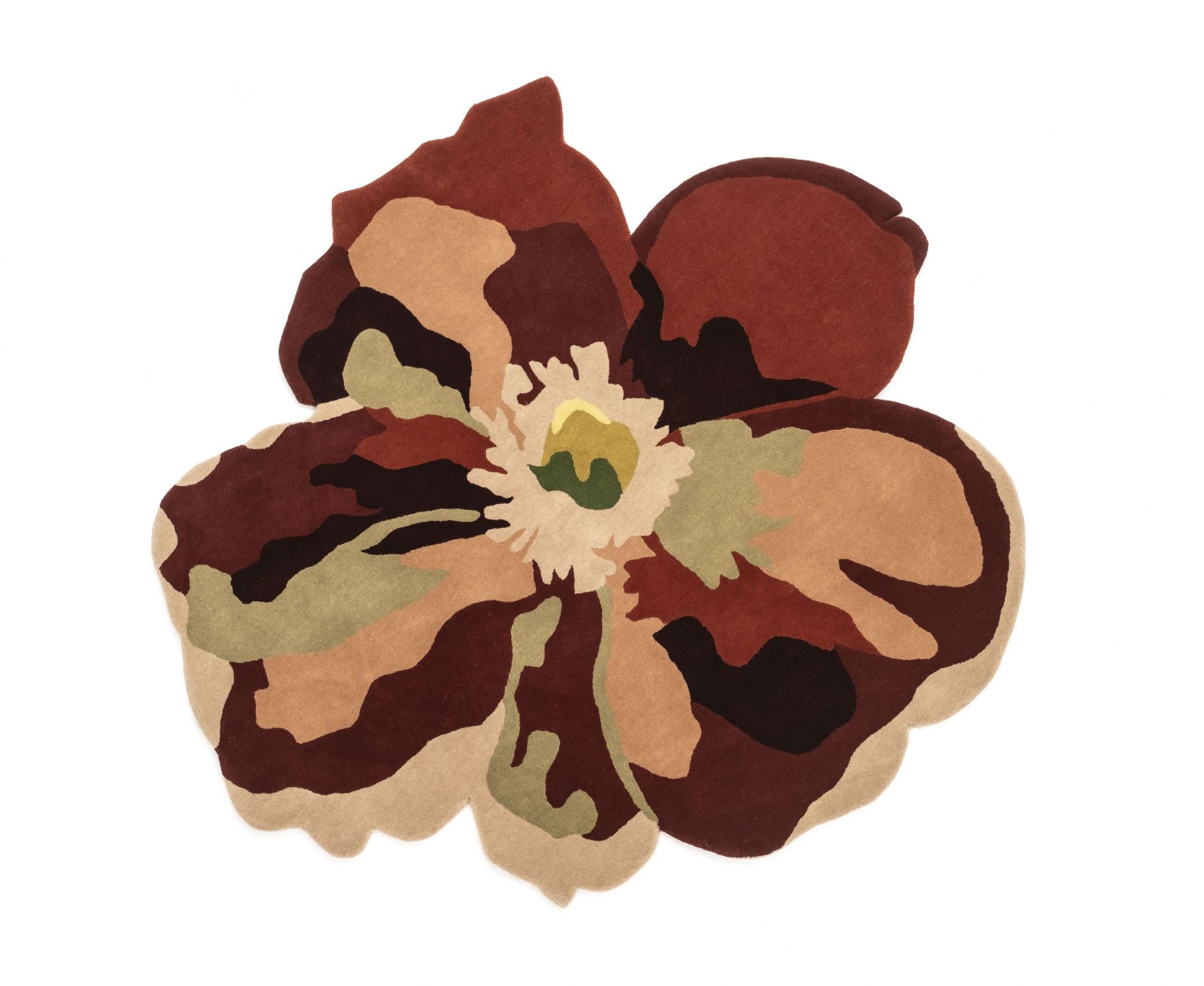 Flora Bloom 2 Carpet 170x150 cm Nanimarquina