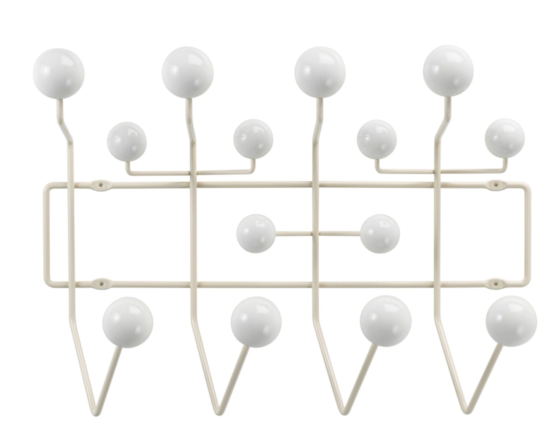 Eames Hang it all coat rack warm white Vitra NEW VERSION 