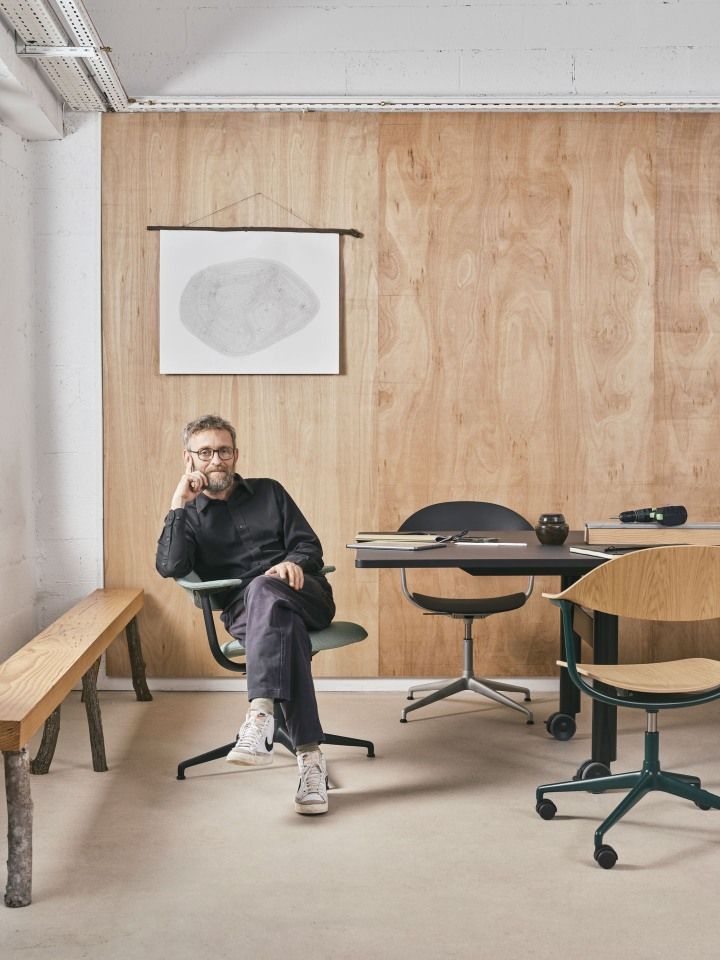 Mynt upholstery for Vitra office swivel chair 