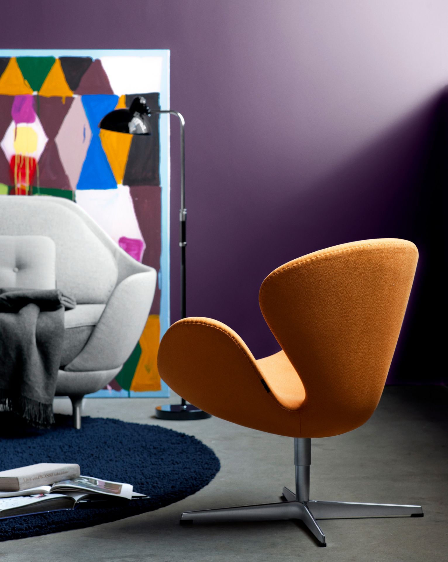 6580 F Luxury Floor Lamp KAISER idell Fritz Hansen