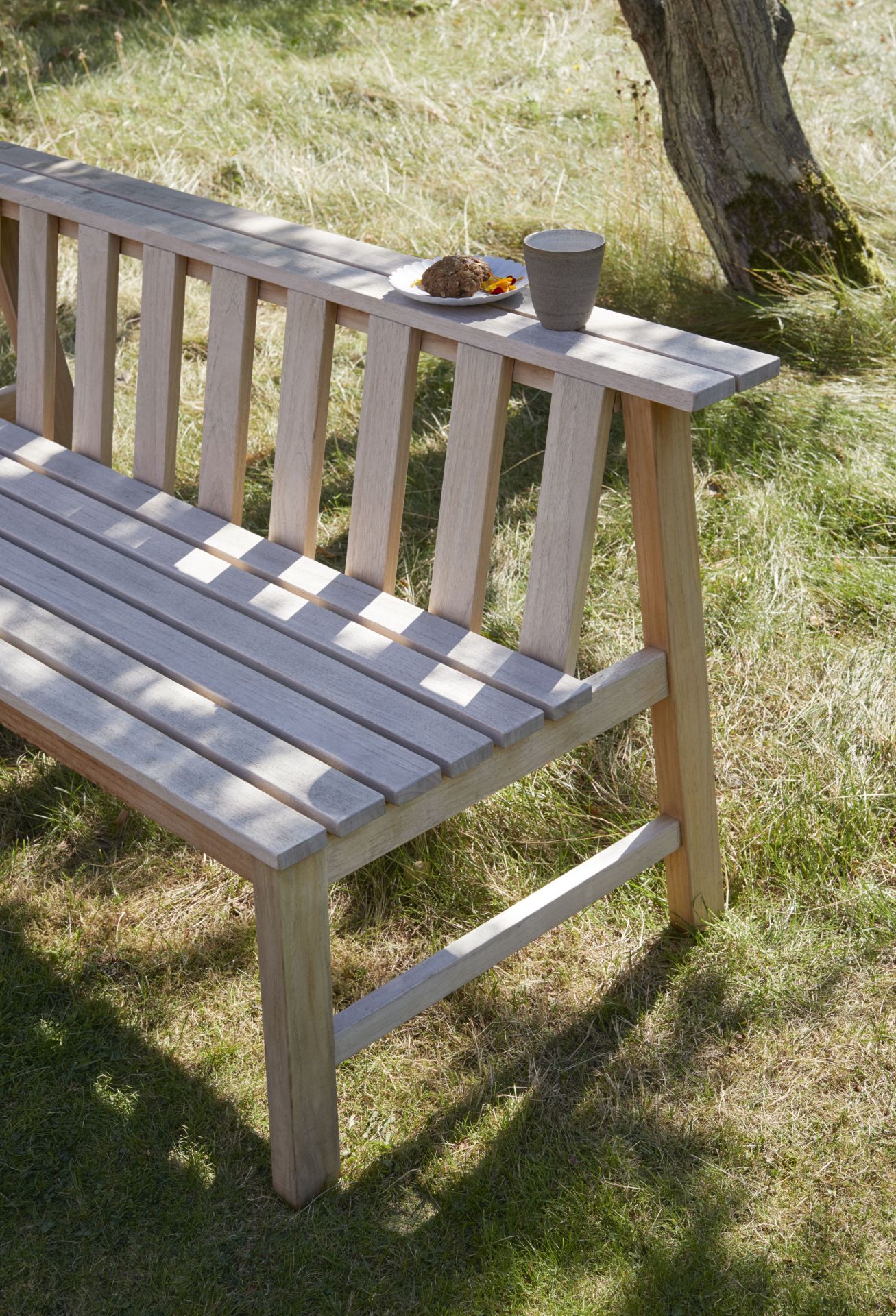 Cadence Bench Teak Outdoor Skagerak by Fritz Hansen