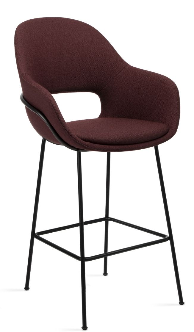 Theia Counter Armchair Barstool High Barstool Freifrau Manufaktur 