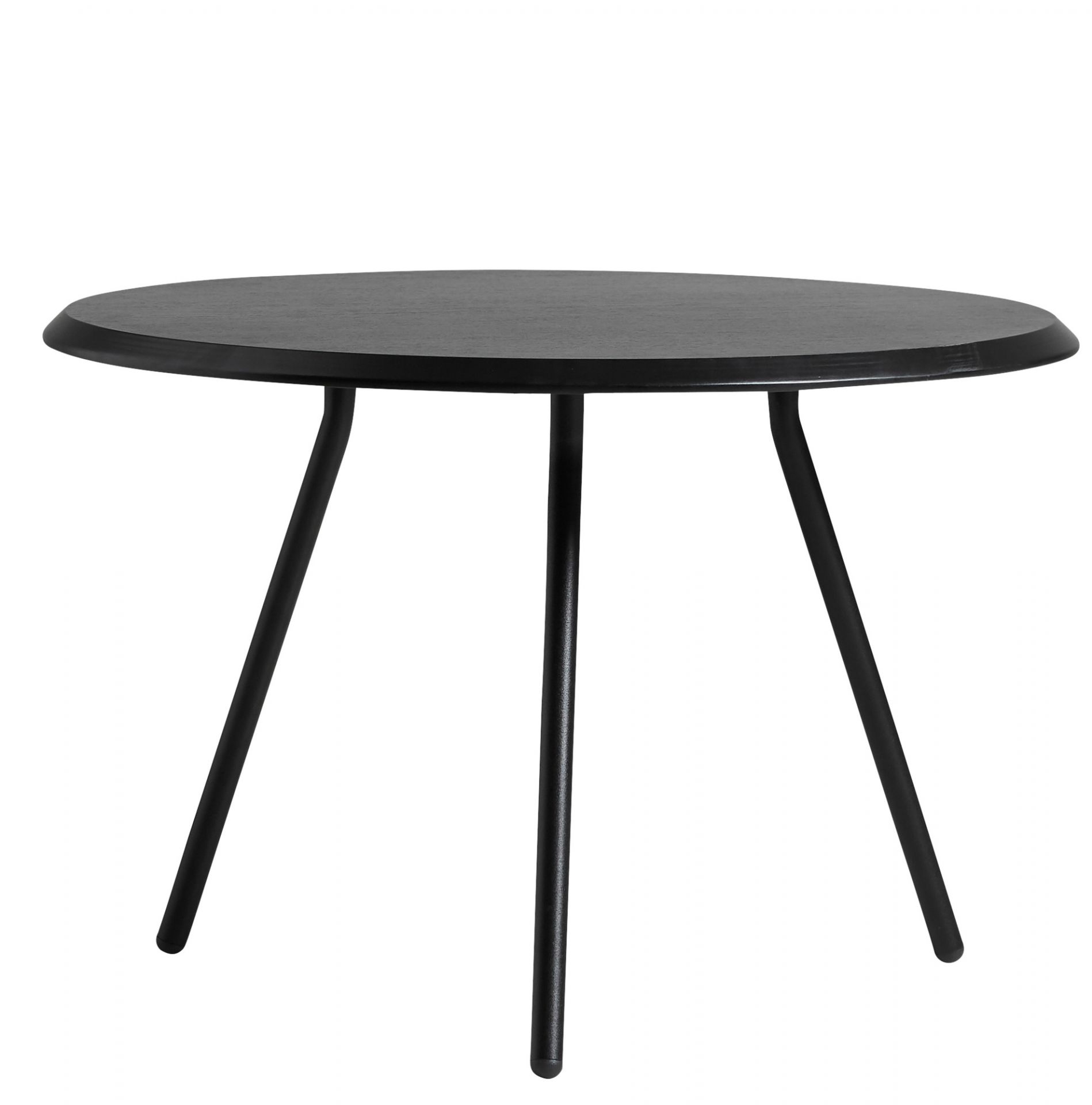 Soround Coffee Table Ø60x44 cm Charcoal Woud SINGLE PIECES