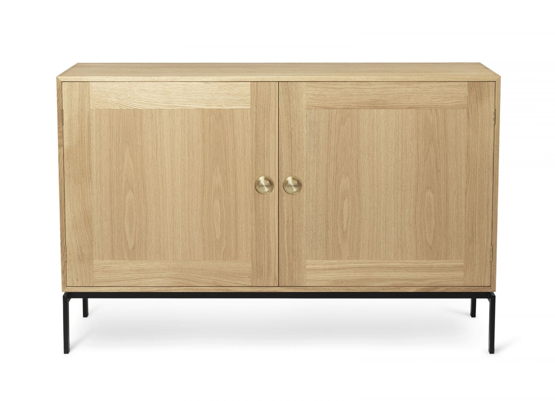 FK63 Bookshelf System Horizontal Depth 36 cm with Doors & Legs Carl Hansen & Søn