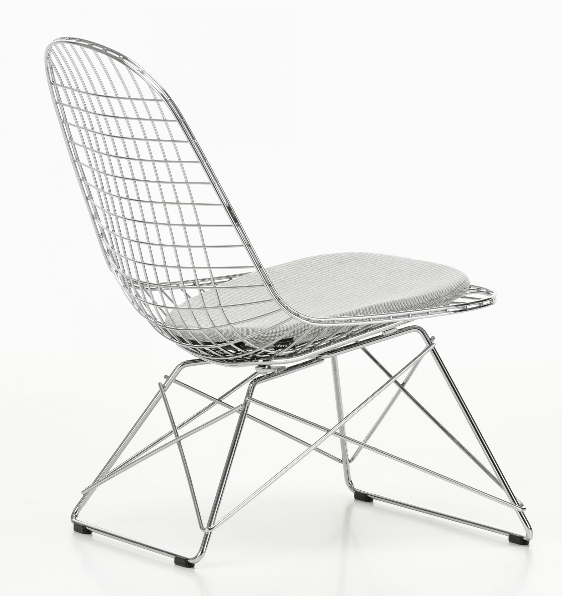 LKR-5 Wire Chair Chair with Seat Cushion Vitra