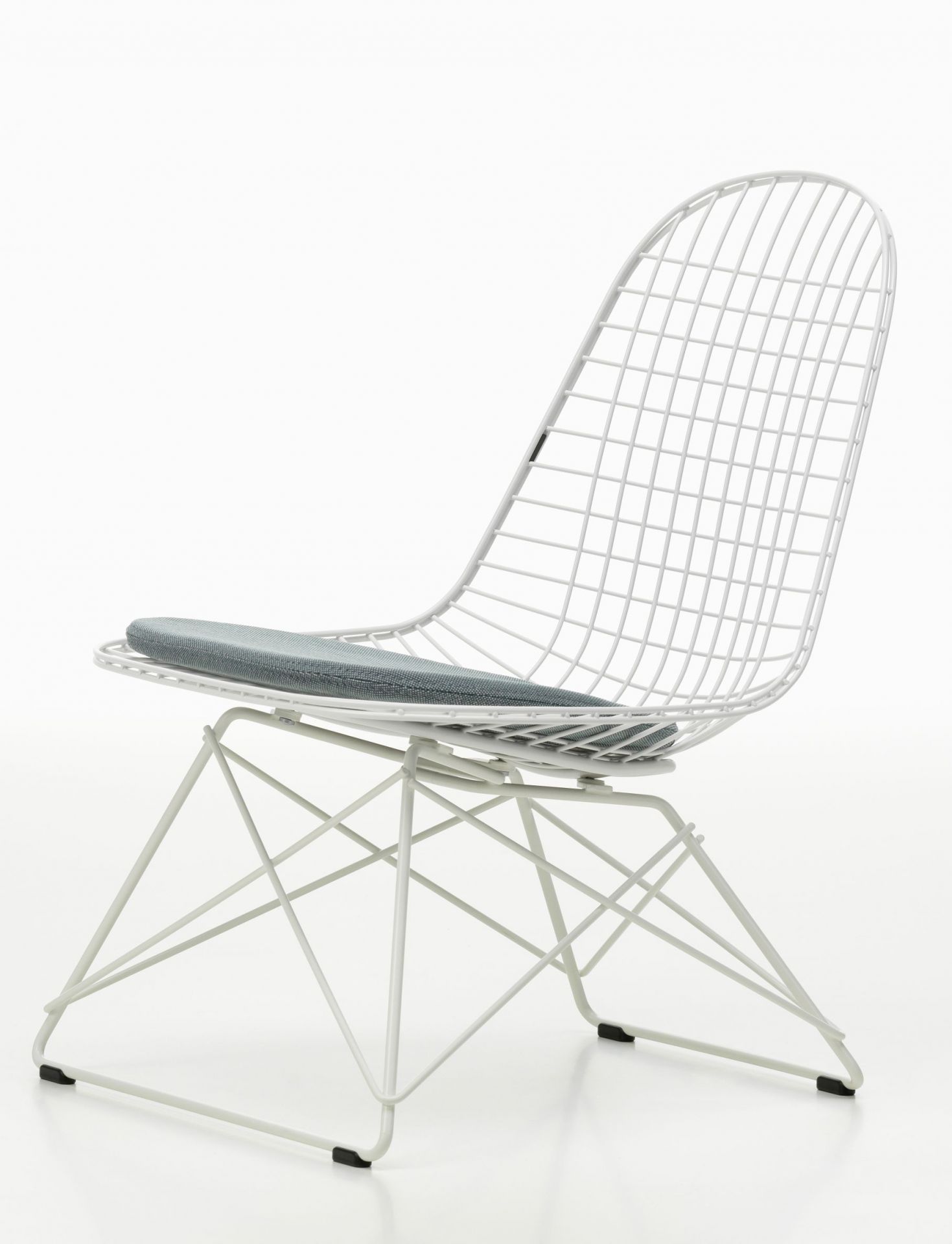 LKR-5 Wire Chair Chair with Seat Cushion Vitra