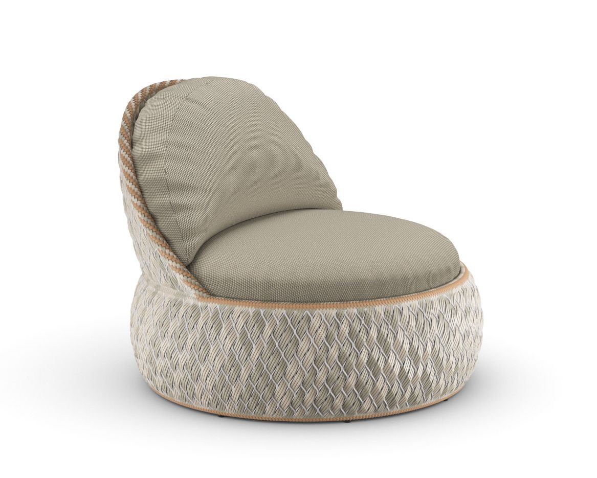 Dala Lounge Chair with Cushion Dedon