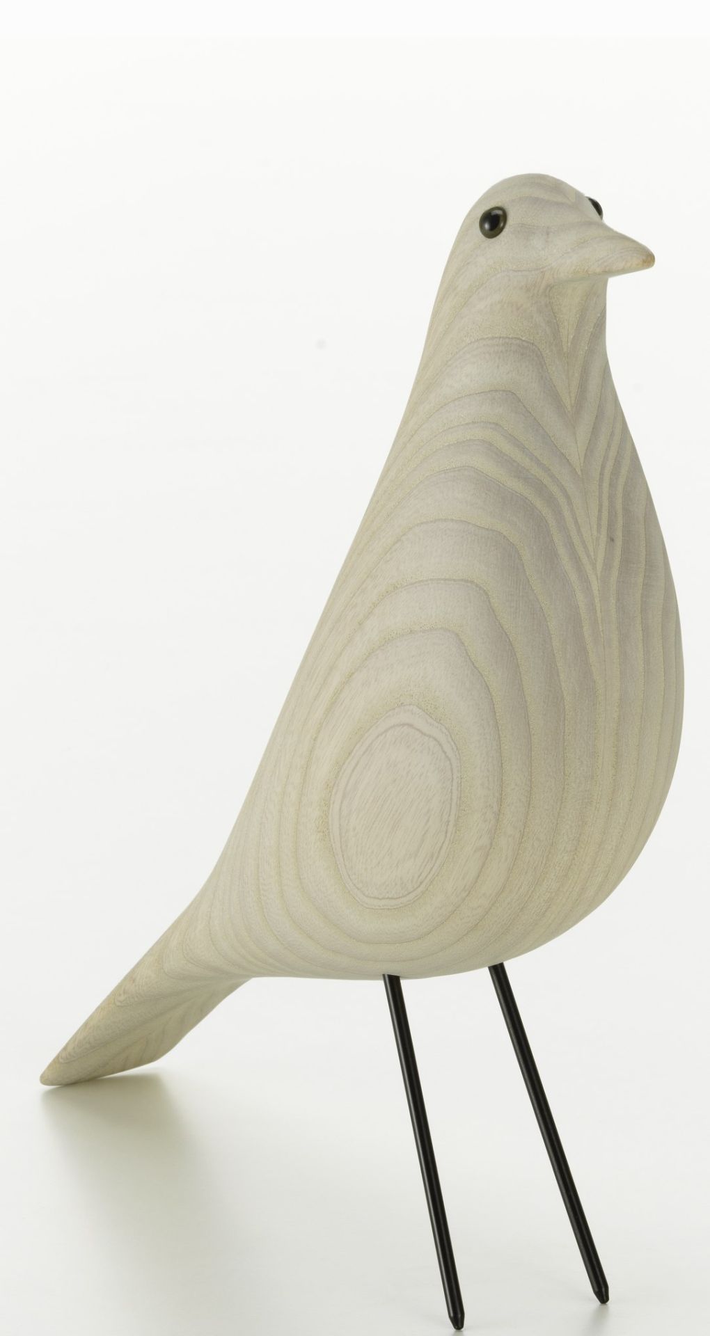 Eames House Bird sculpture white oiled ash Vitra New version