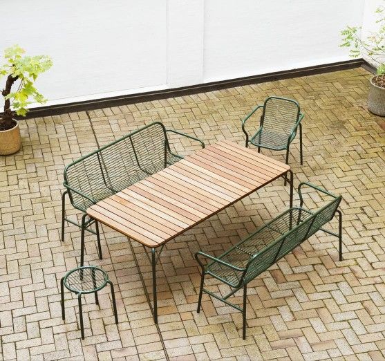 Vig Dining Bench Bench Outdoor Normann Copenhagen