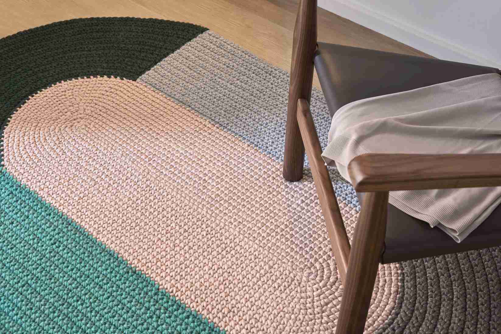 The Crochet Collection Embroidery Rug 180x100 cm Gan 