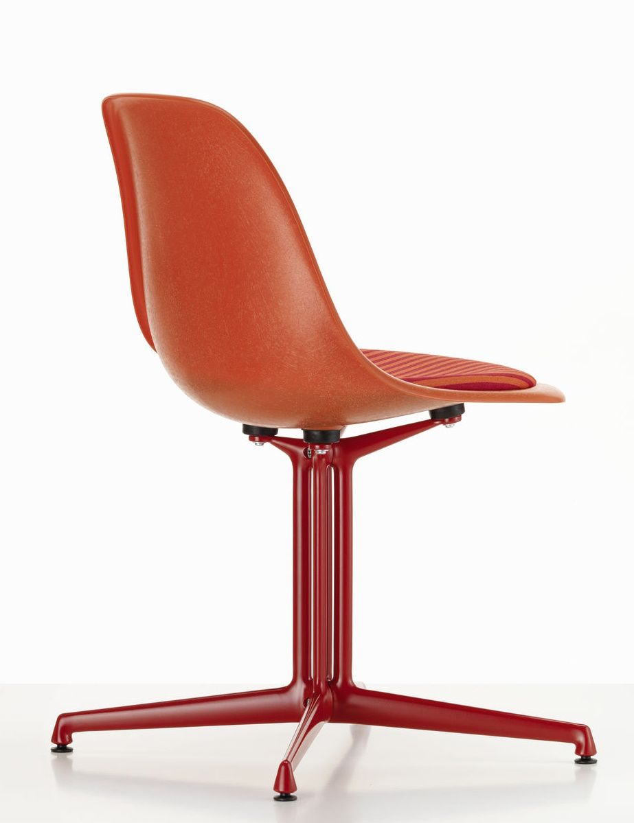 Eames Fibreglass Side Chair La Fonda Red Orange Vitra LIMITED EDITION 
