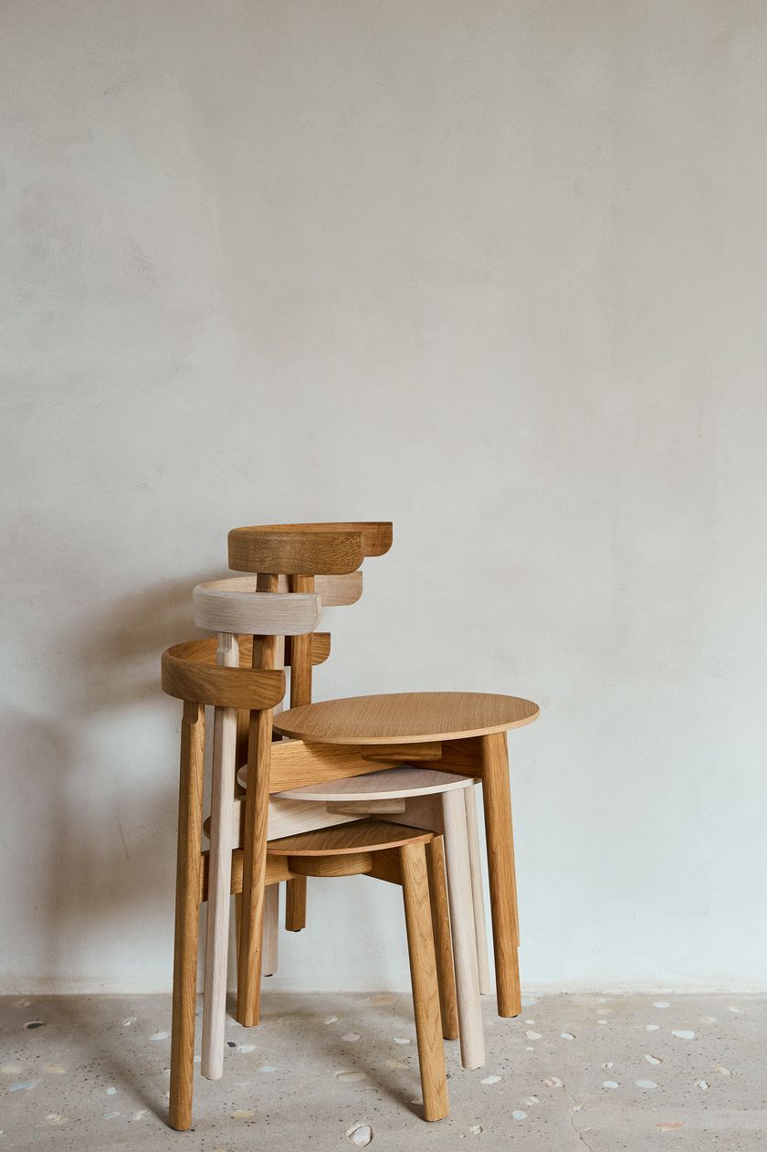 Lunar chair oak Form & Refine