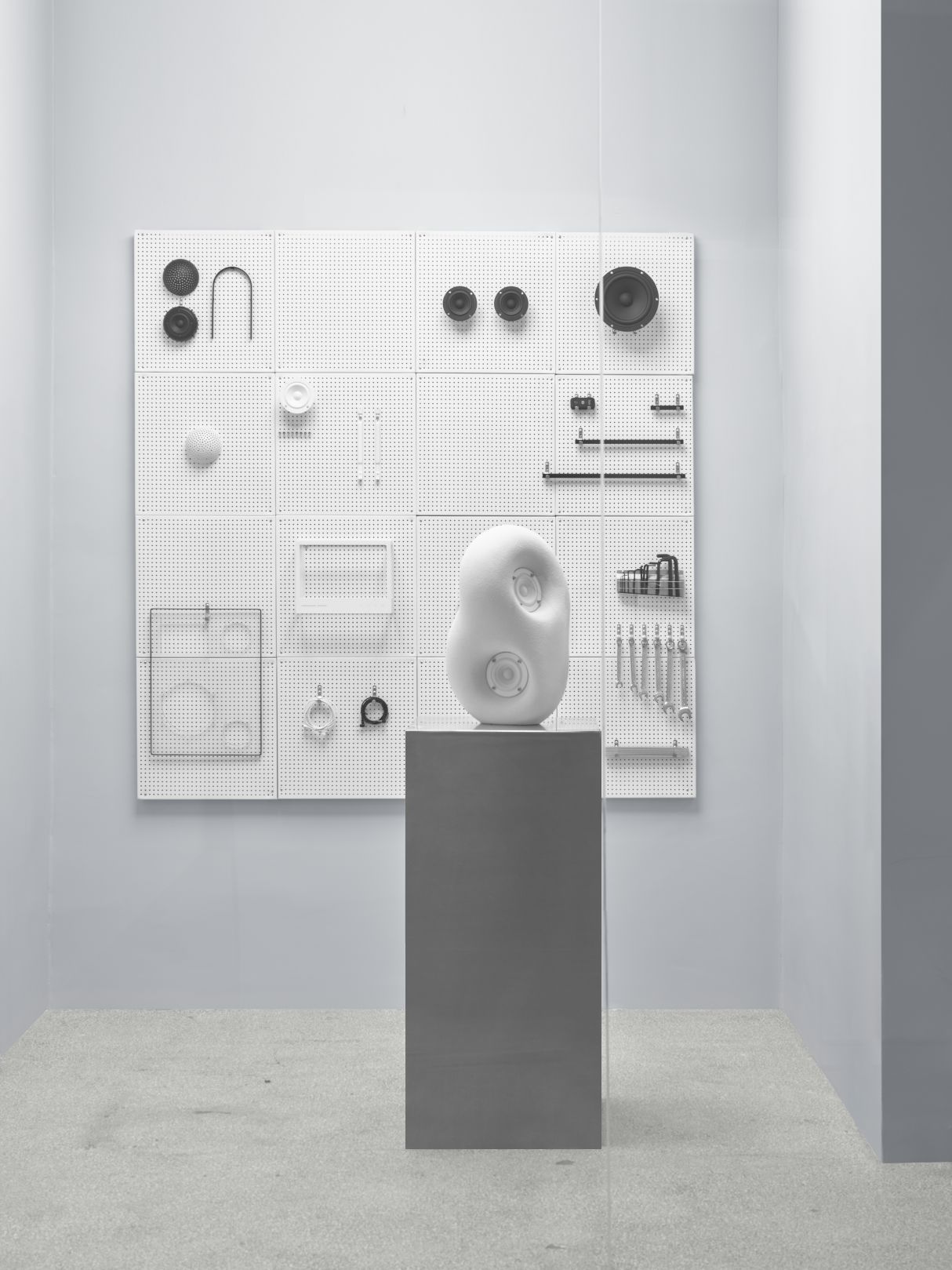 Acoustic sculpture Loudspeaker Transparent