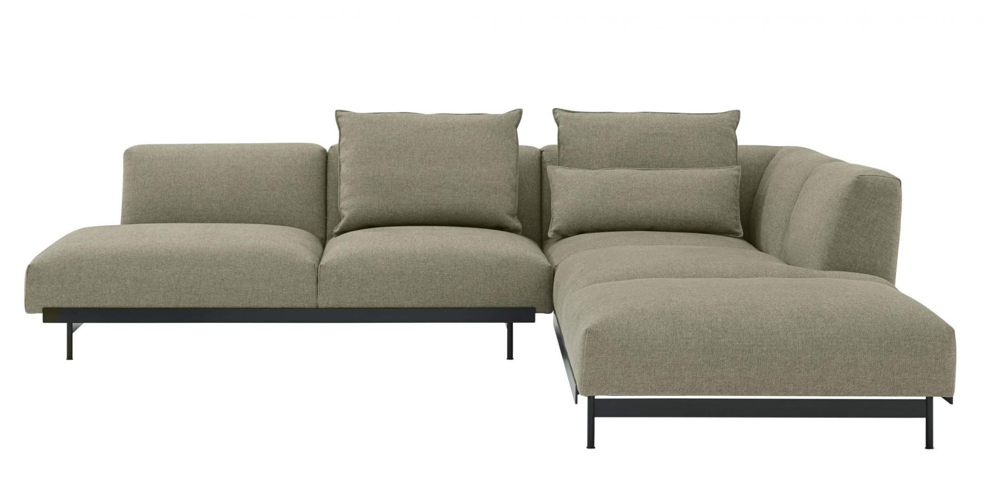 In Situ Modular Sofa 3-Seater Chaise Longue Muuto