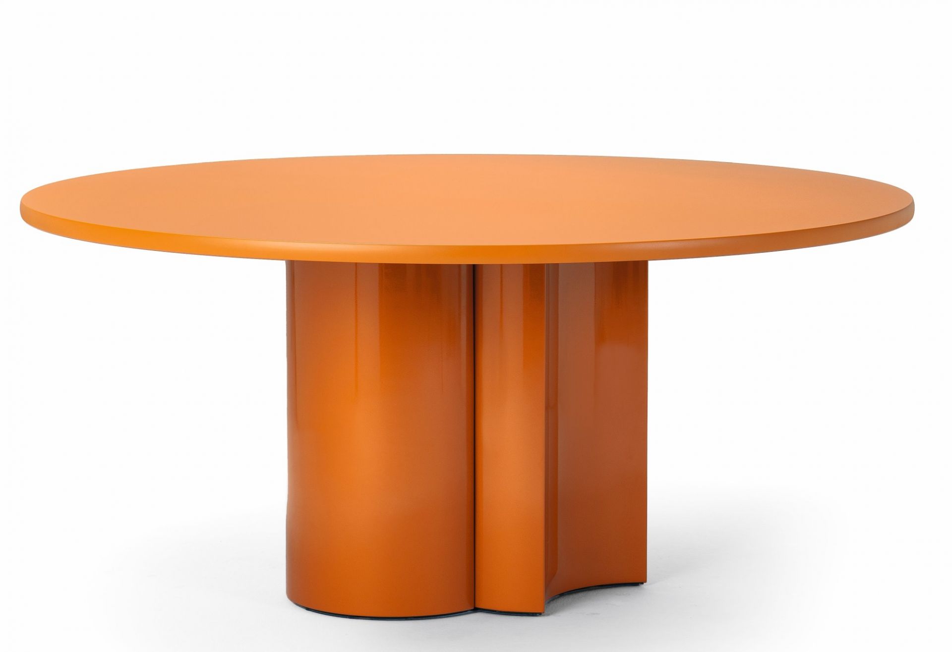 2325 Bol dining table Ø 160 cm Zanotta Caramel matt