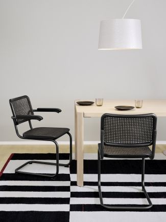 S 64 V Tubular steel classic cantilever chair Thonet