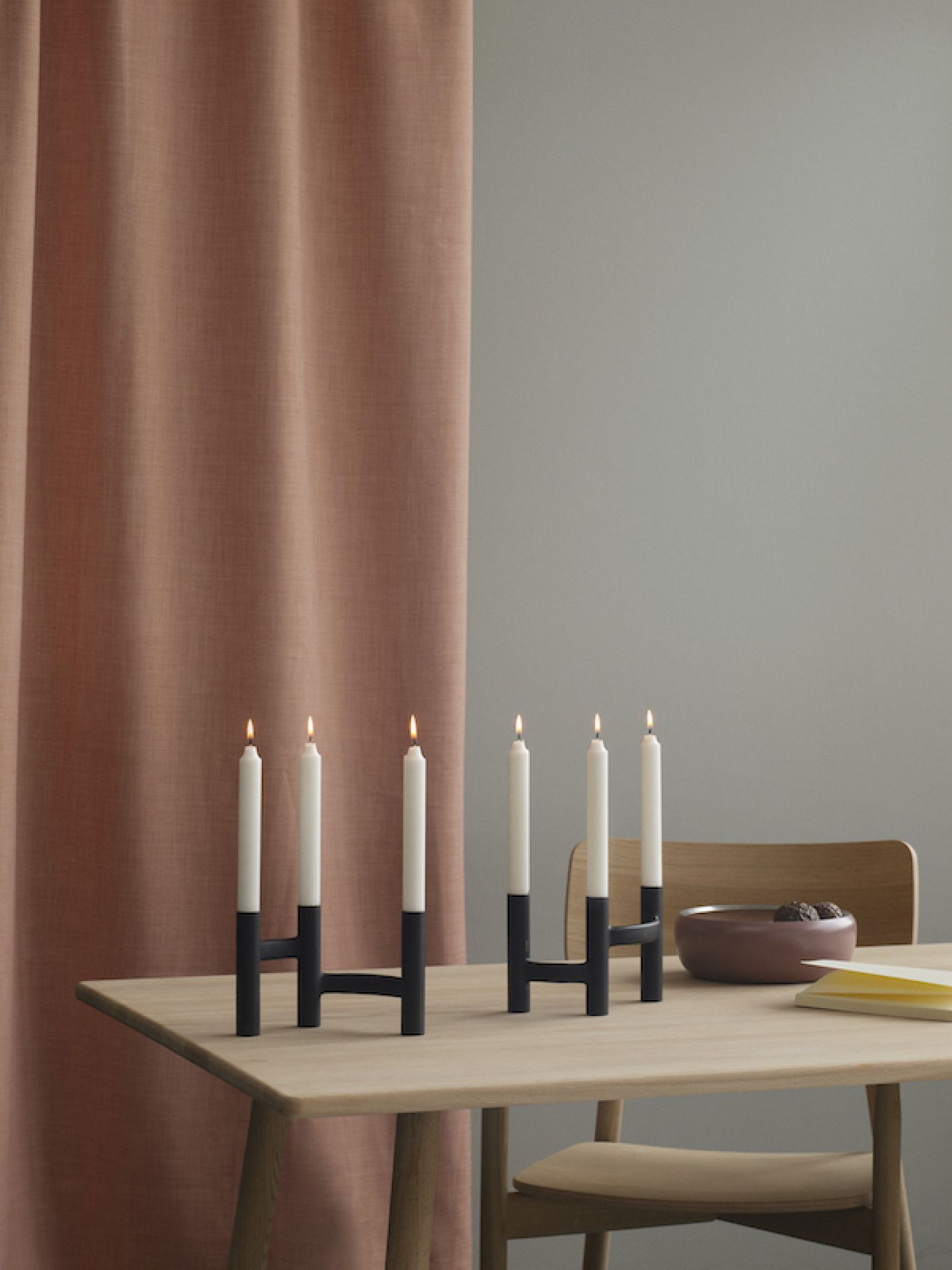 Ora Three Branch Candle Holder Stelton SINGLE PIECES