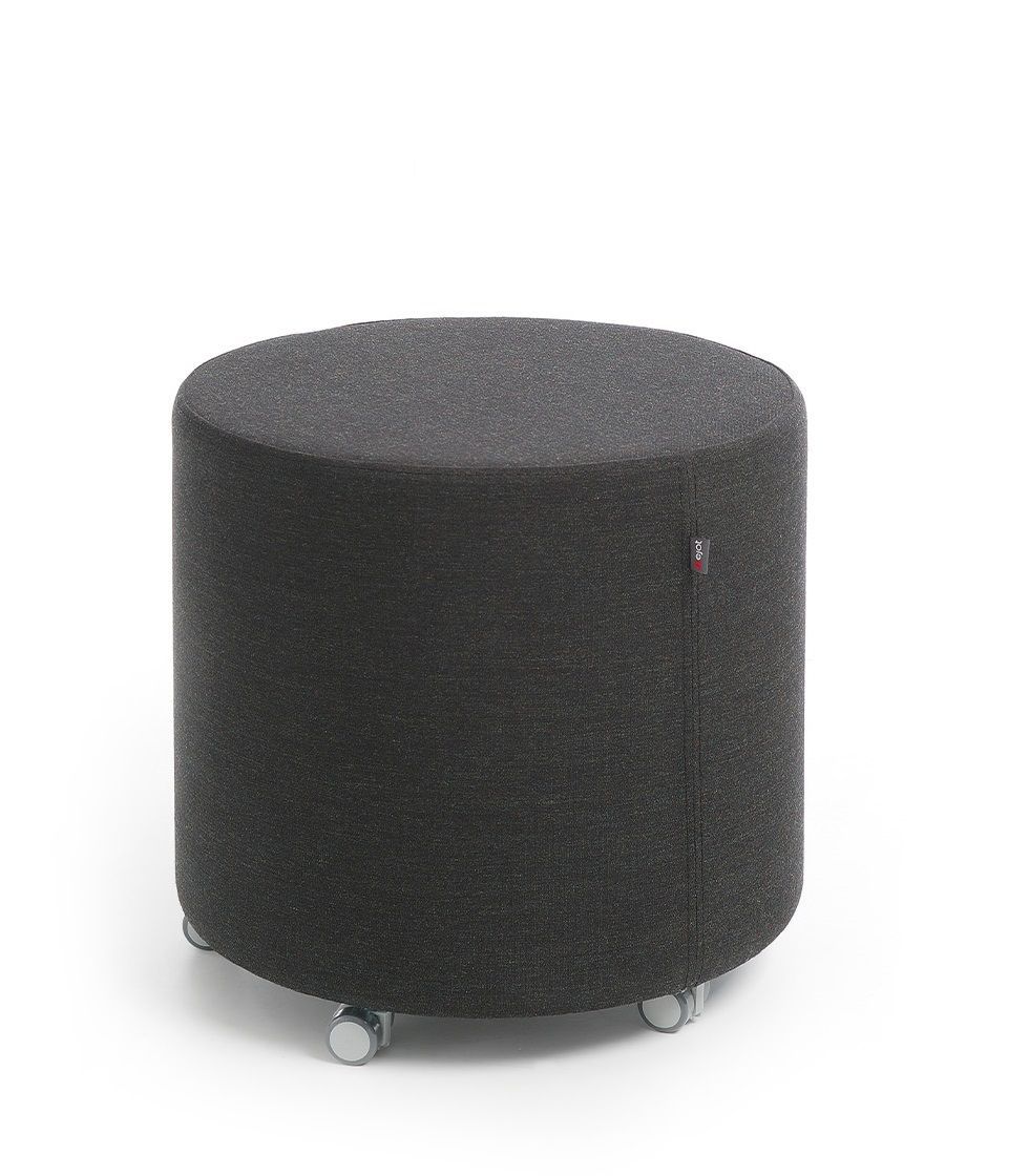 point POP R 450 pouf stool on castors Bejot