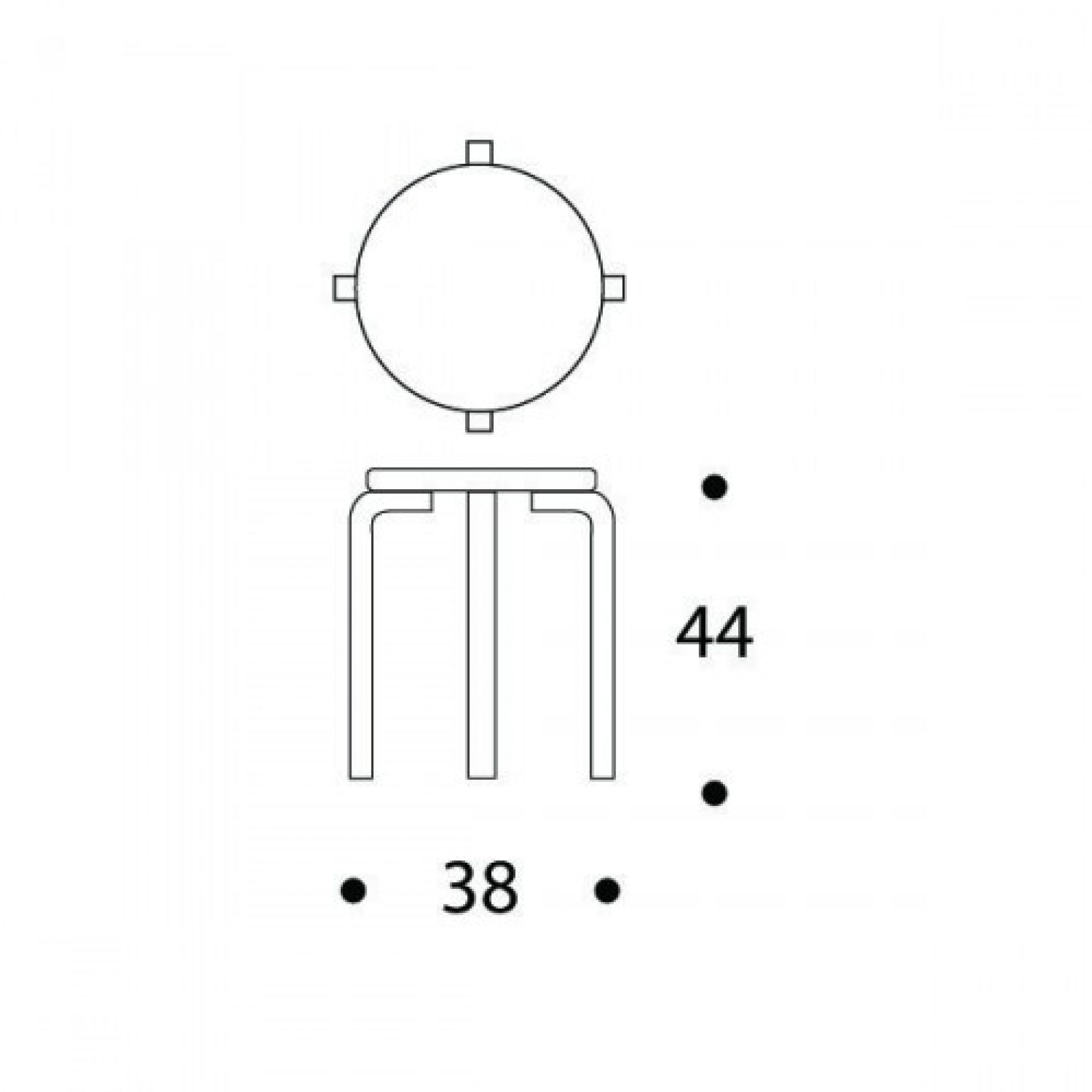 E60 stool Artek