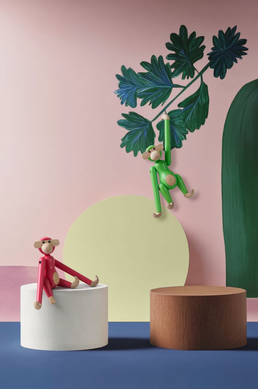 Monkey Mini coloured Kay Bojesen
