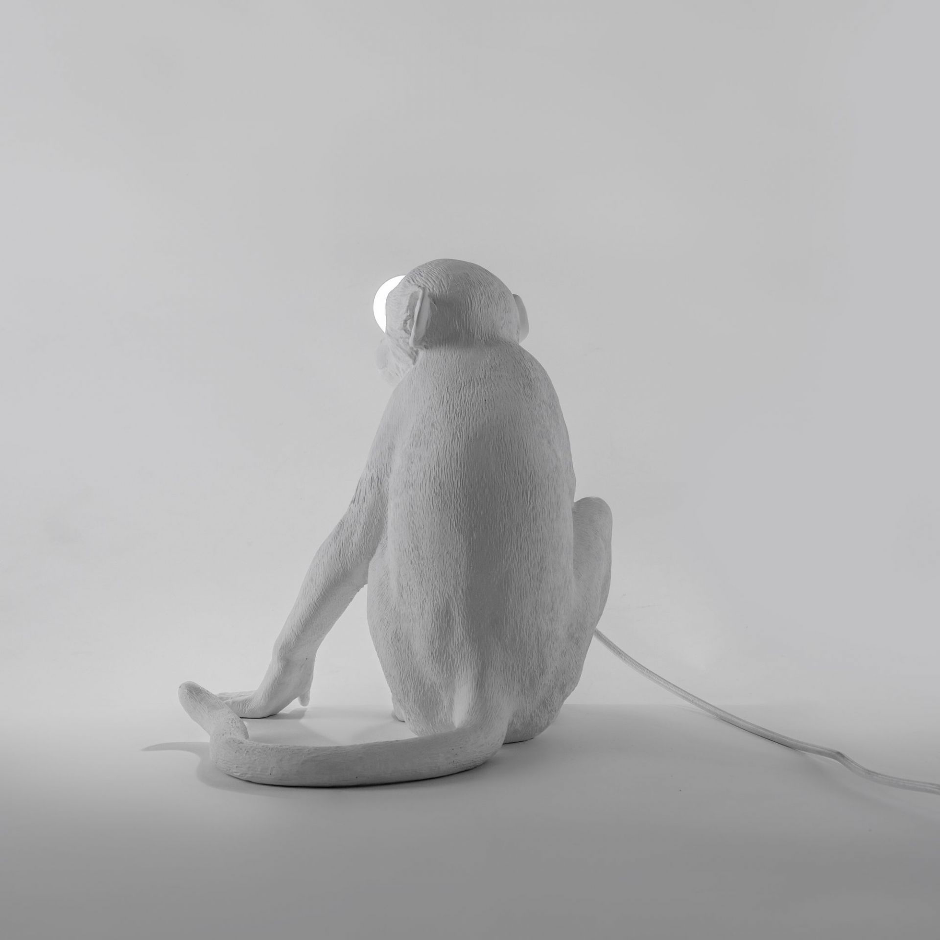 Monkey Sitting Lamp Indoor floor lamp / table lamp with switch Seletti SINGLE PIECE