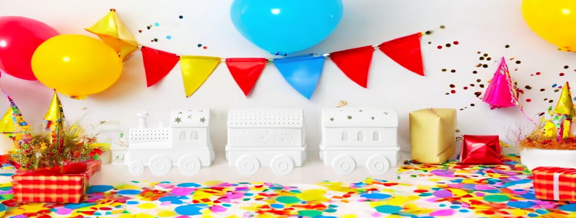 LED light train set Räder